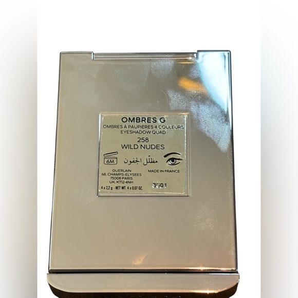 Guerlain Ombres G Eyeshadow Quad 258 Wild Nudes Neutral Browns 4.2g - Picture 3 of 3